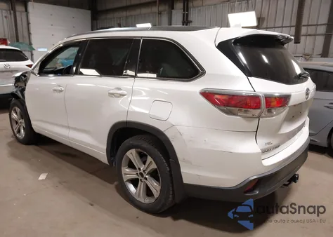 2015 Toyota Highlander Xle V6 z USA, uszkodzony, nr VIN 5TDJKRFH8FS208200